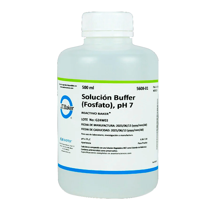 Soluciones buffers de referencia para pH